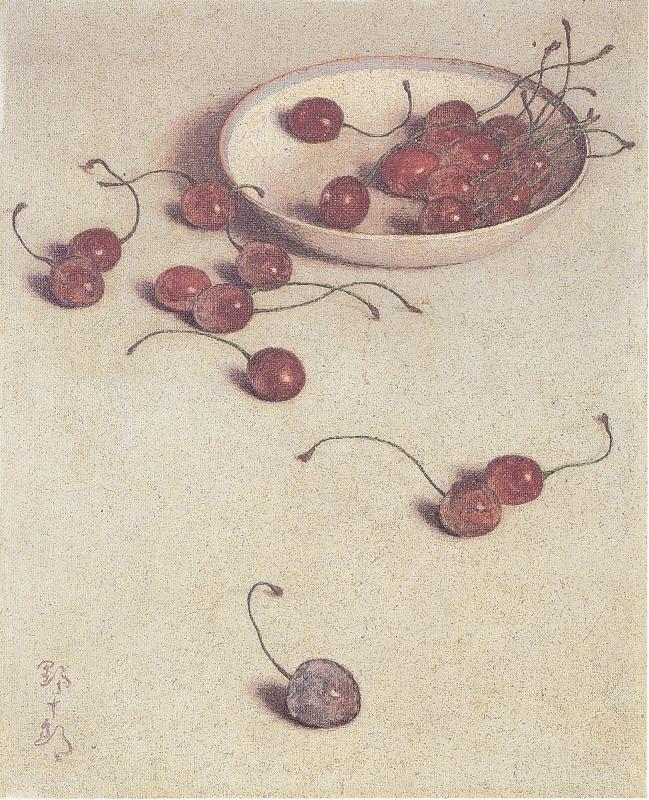 高島野十郎 [さくらんぼ] 没後40年 髙島野十郎展ー光と闇、魂